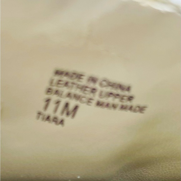 INC International Concepts Beige Peep-Toe Heels with Studded Rhinestones 11M - Picture 12 of 12